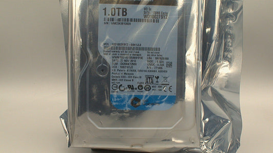 Western Digital SE 1TB 7200RPM SATA 6Gb/s 128MB Cache 3.5-inch Internal Hard Drive used