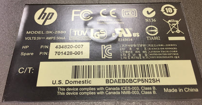 HP Standard 104 key PS/2 Keyboard