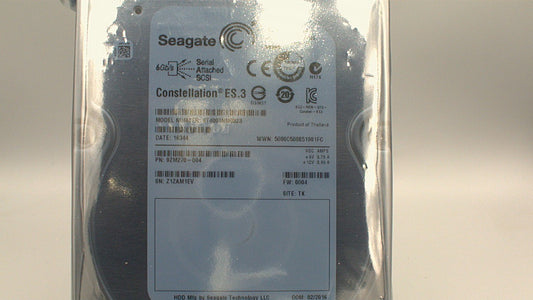 Seagate Constellation ES.3 4TB 7200 RPM 128MB Cache SAS 6Gb/s 3.5" Enterprise Internal Hard Drive used