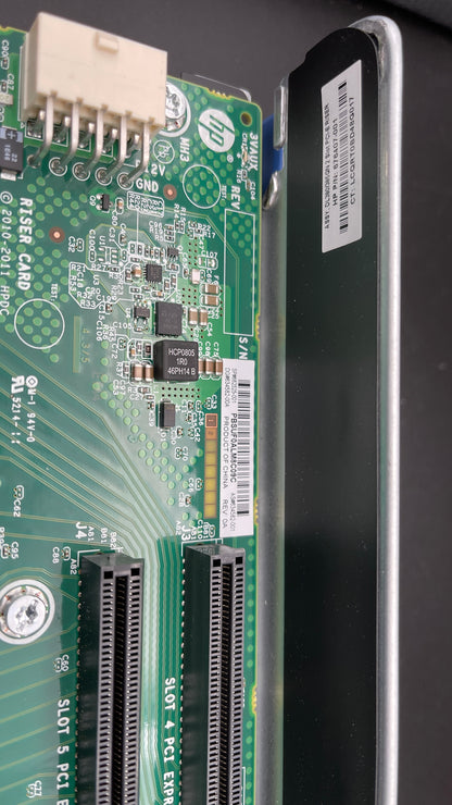 HP PCI Express Riser Kit - ProLiant DL380p Gen8, DL560  653208-B21 676407-001