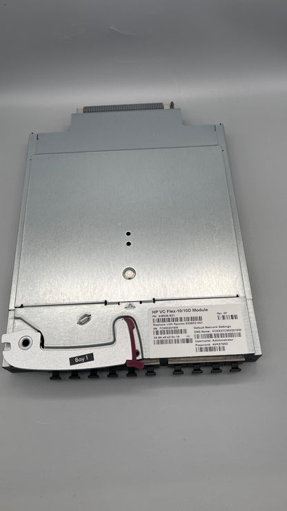 HPE Virtual Connect Flex-10/10D Module 638526-B21 638528-001 639852-001