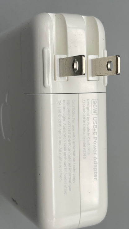 Apple 96W USB-C Power Adapter A2166 EMC: 3278 used ( cable not included)