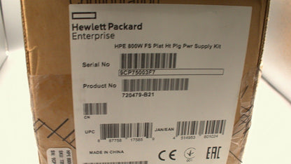 HP Hot-Plug/Redundant Plug-in Module Proprietary 800 Power Supply 720479-B21