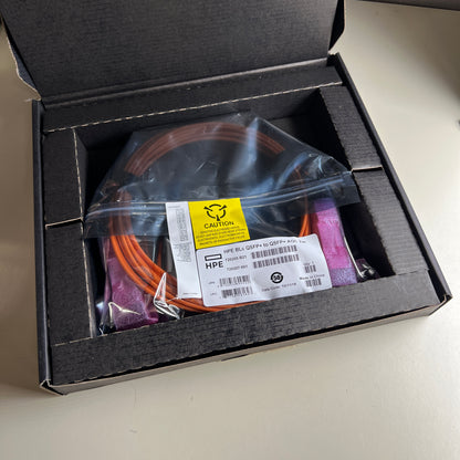 Brand New HPE BLc QSFP+ to QSFP+ AOC 7m 720205-B21