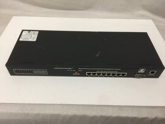 Synaccess NetCommander NPC-88 Remote Power Management System Used
