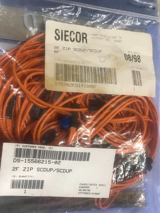 Siecor Gold Fiber Optic Cable DS-15566215-02