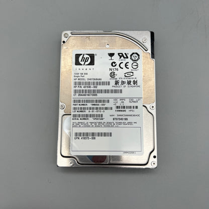 HP 72GB 15K RPM SAS 2.5" 418373-008 431930-002