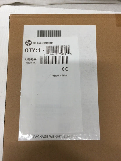 HP AM863AA Basic Backpack - Fits Notebook PCs up to 15.6"