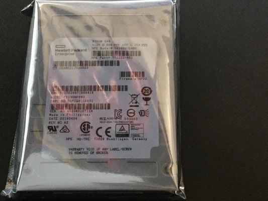 750222-002 HP 800GB MLC SAS 12Gbps 2.5-inch Internal Solid State Drive (SSD)
