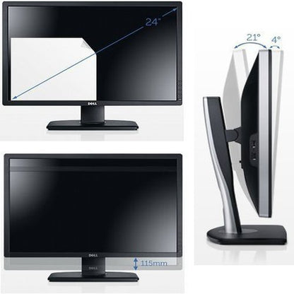 Dell UltraSharp U2412M 24-Inch FHD IPS LED-Lit Monitor Used Grade B