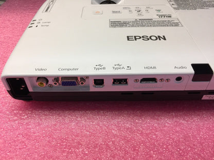 Epson PowerLite 1771W 1280 x 800 WXGA 3LCD Projector 3000 Lumens Wireless Ready