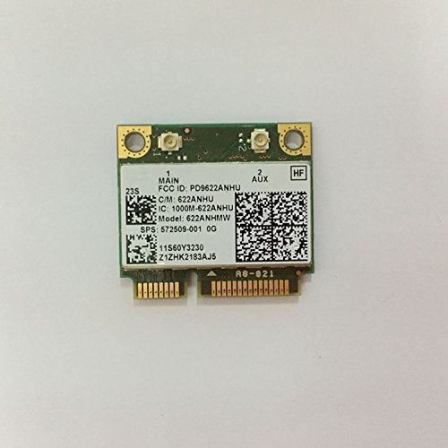 HP 572509-001 Intel Centrino Advanced-n 6200 622anhmw ABGN Half 60y3230