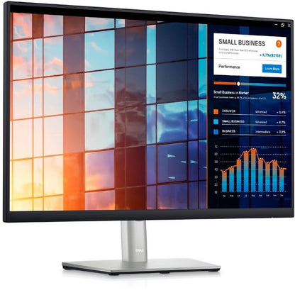 Dell P2423 24" WUXGA WLED LCD Monitor - 16:9 - Black, Silver used Grade B