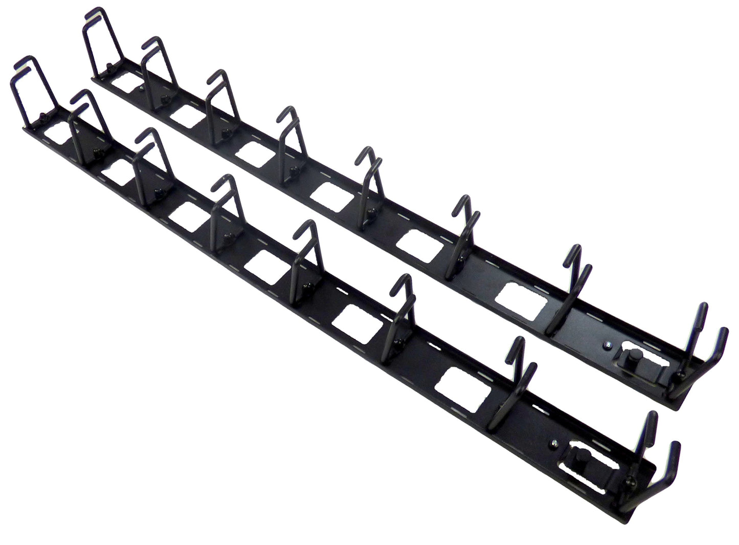 Brand New APC AR8442 Vertical Cable Organizer , Rackmount, 8 Cable Rings, Zero U