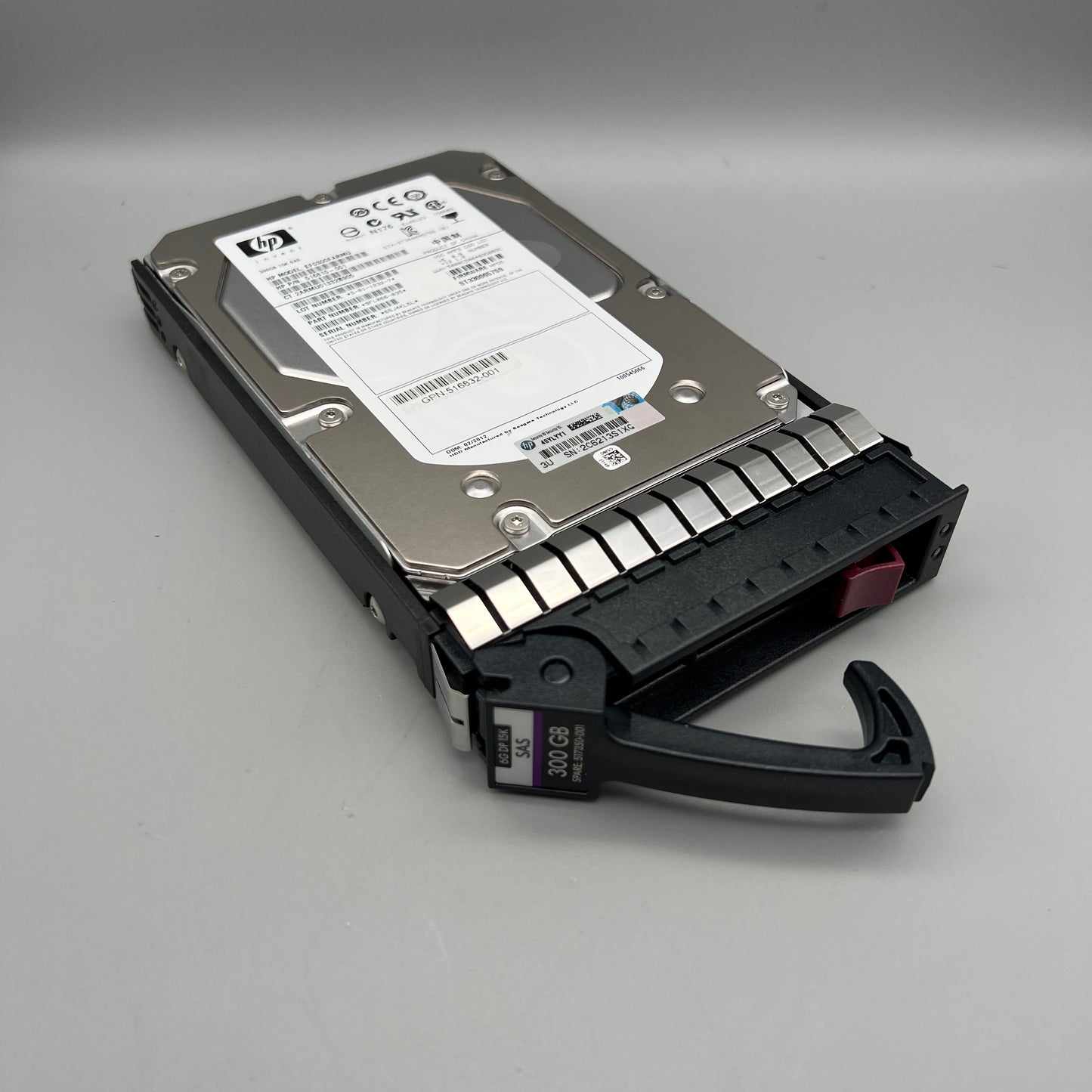 HP 300GB 15K SAS 3.5inch OEM HDD HOT-Plug w/tray DP 516810-001 516832-001 517350