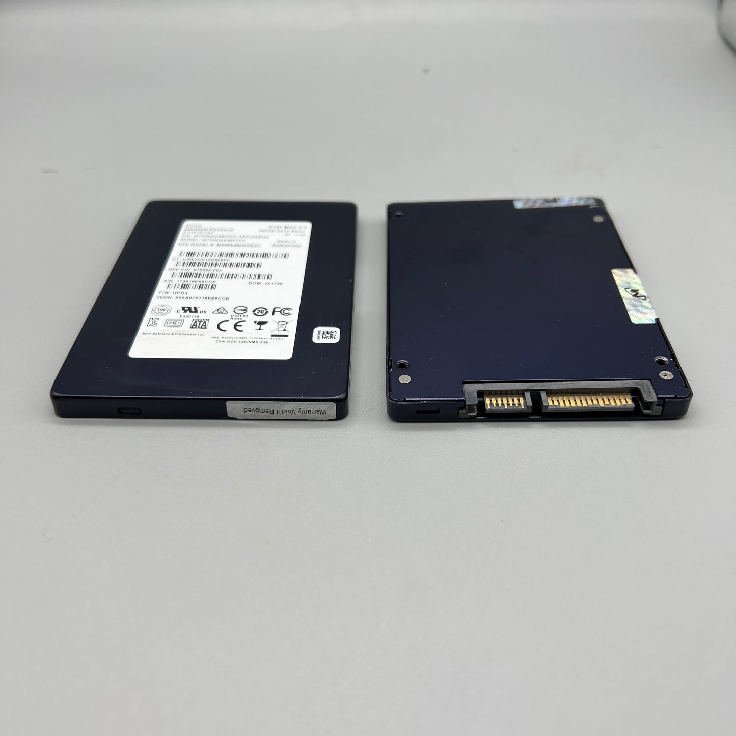 HPE/Micron SSD 5100 MAX 480GB Open Box 870668-002