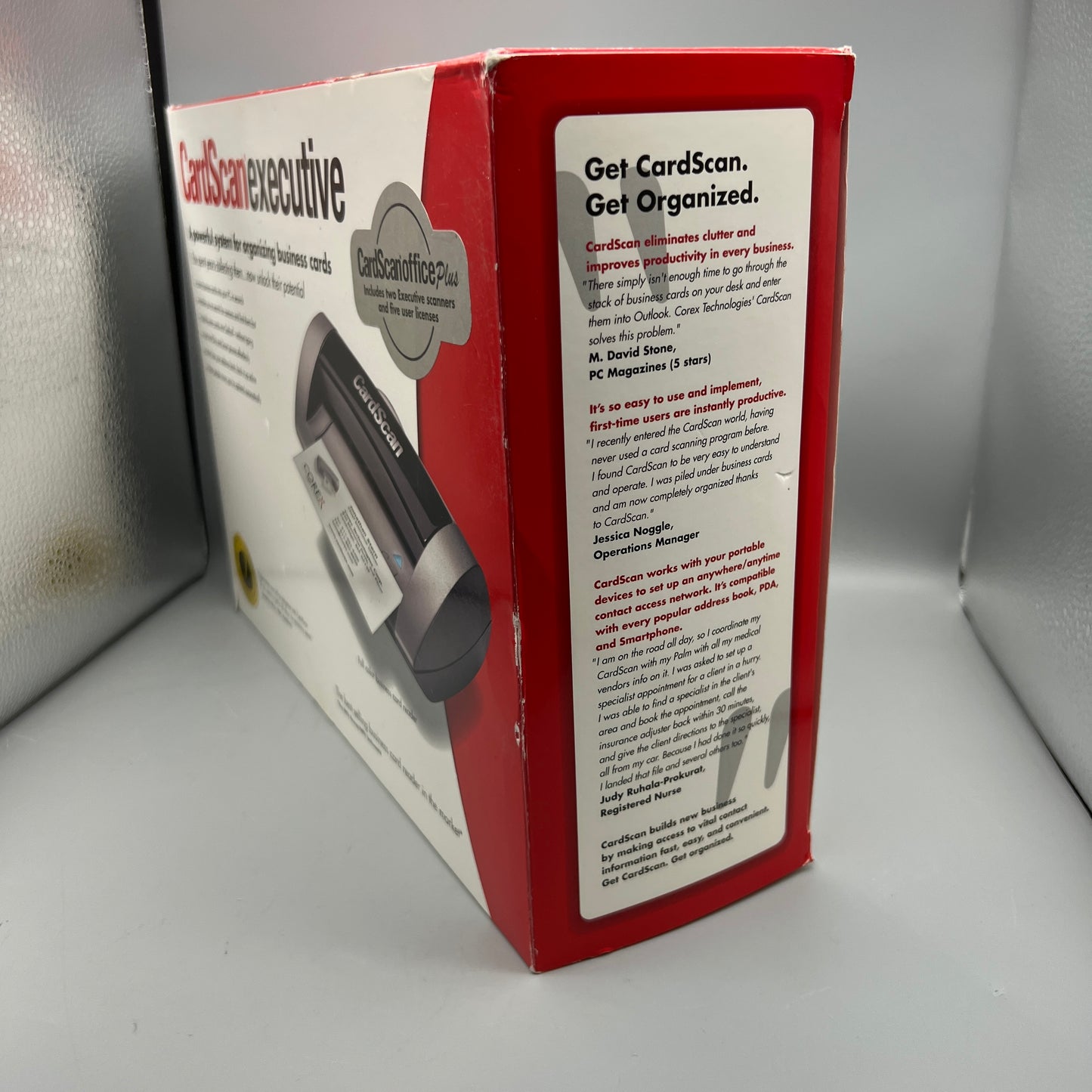 CardScan Executive 700c Scanners 2-Pack, Full color business card reader