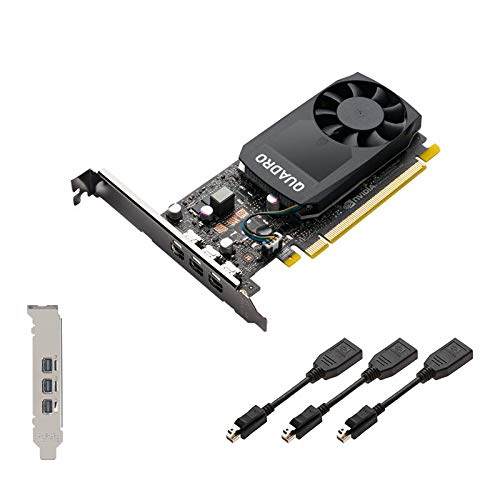 PNY Quadro P400 VCQP400V2-PB 2GB 64-bit GDDR5 PCI Express 3.0 x16 Workstation Video Card