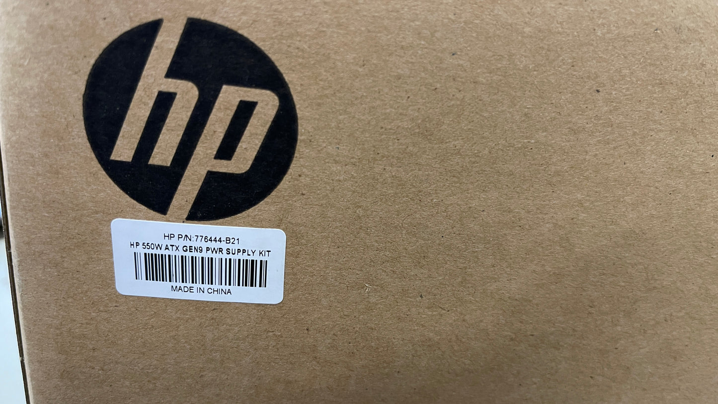 776444-B21 550W ATX-Gen9 Power Supply Kit