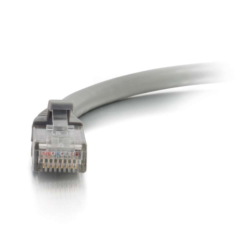 C2G/Cables to Go 27133 Cat6 Snagless Unshielded (UTP) Network Patch Cable, Gray (10 Feet/3.04 Meters)