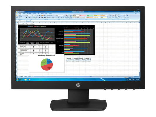 HP Business V223 21.5" LED LCD Monitor - 16:9-5 ms used Grade A