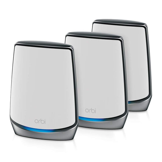 NETGEAR Orbi Whole Home Tri-band Mesh Wi-Fi 6 System (RBK853) – used