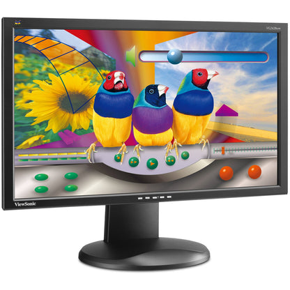 ViewSonic VG2428WM-LED 24" 1080p Ergonomic Monitor used Grade A