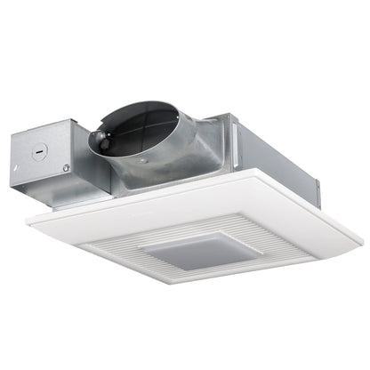 Panasonic FV-0510VSL1 WhisperValue DC Ventilation Fan - Energy-Saving Bathroom Fan with LED Light - 50-80-100 CFM