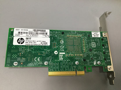 HP 717708-001 Ethernet 10Gb G2x8 2P 561T network adapter - open box
