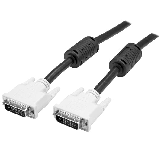 StarTech.com Dual Link Computer DVI Monitor Cable -15ft - Male to Male,Black