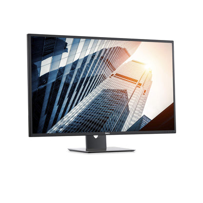 Dell 43" P4317Q Ultra HD 4k Multi Client Monitor, Black/Silver open box