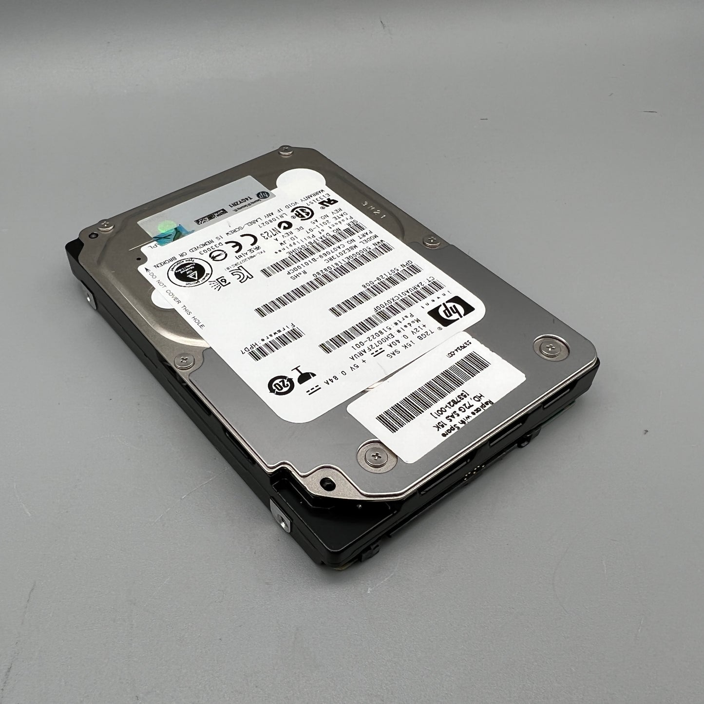 HP 72GB 15000RPM SAS 2.5-inch HDD 518022-001 507129-008 EH0072FARUA 537821-001