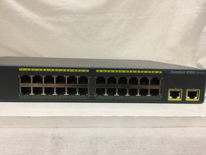 Cisco Catalyst WS-C2960-24TT-L 2960 24 Port 10/100 Switch Used