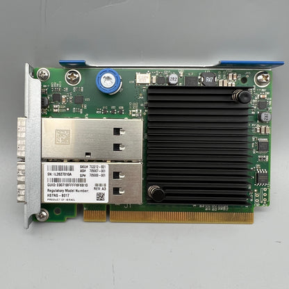 HPE 705007-001 INFINIBAND FDR 2-Port 545FLR-QSFP Adapter 705088-001 702212-B21