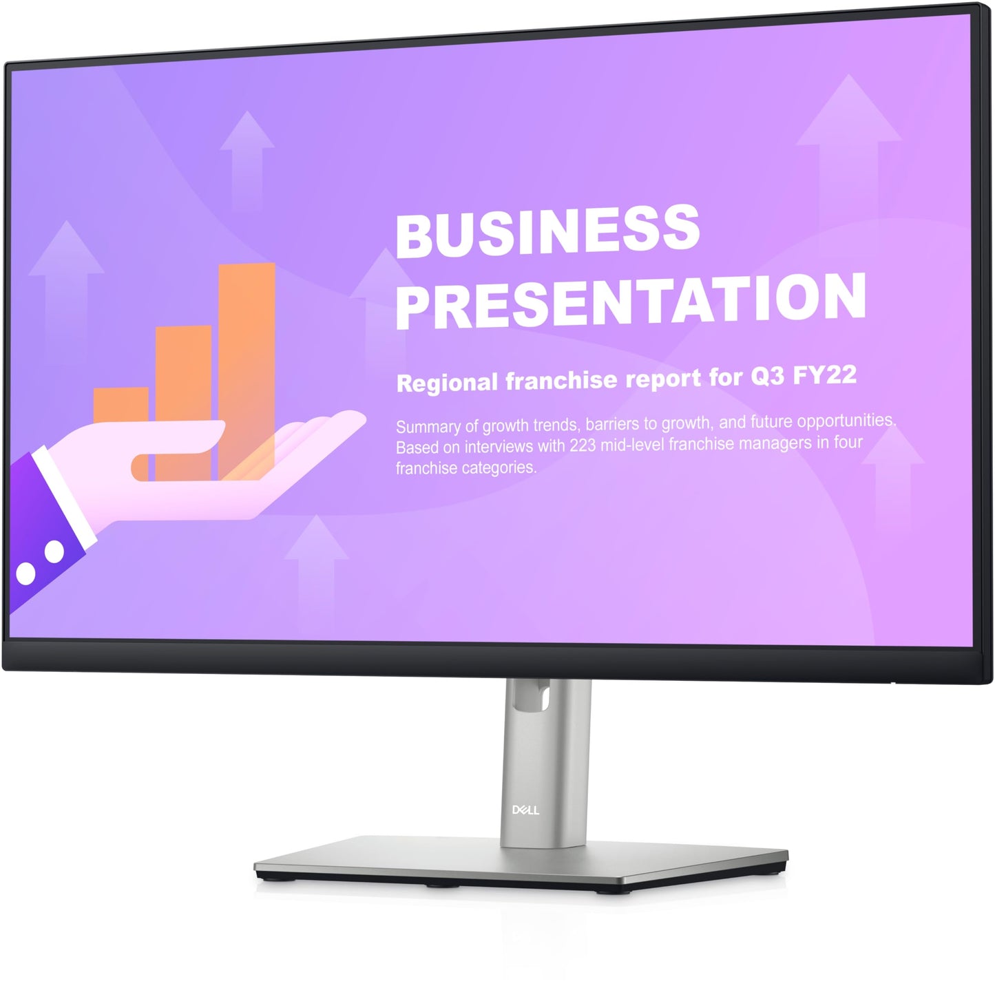 Dell 24 Monitor - P2422HE - Full HD 1080p, IPS Technology, USB-C Hub Monitor Used Grade A
