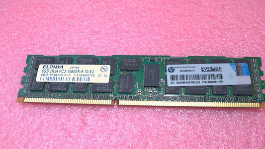 ELPIDA EBJ81RF4BCFD-DJ-F 8GB PC3-10600 ECC Registered Server Memory Used