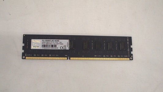 G.SKILL 4GB (1 x 4GB) DIMM DDR3 1600MHz  Memory F3-12800CL9D-4GNS Used