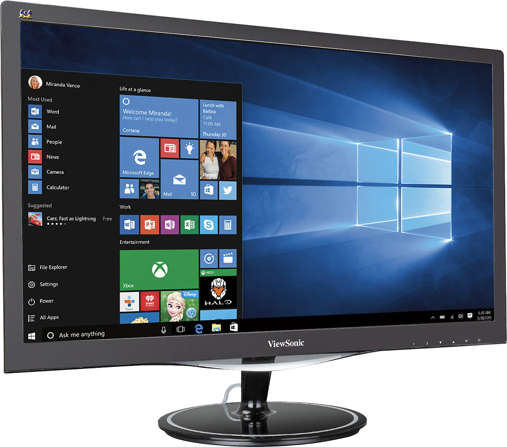 ViewSonic VX2757-MHD 27-inch 1920x1080 75Hz FHD LED Gaming Monitor Used Grade B