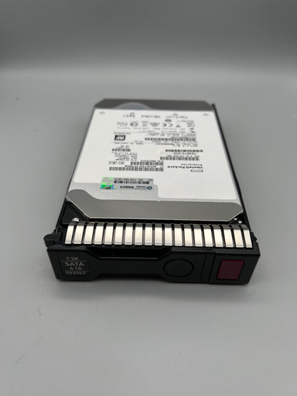 793673-005 HPE 6TB SATA 6G 7.2K LFF SC He 512e HDD
