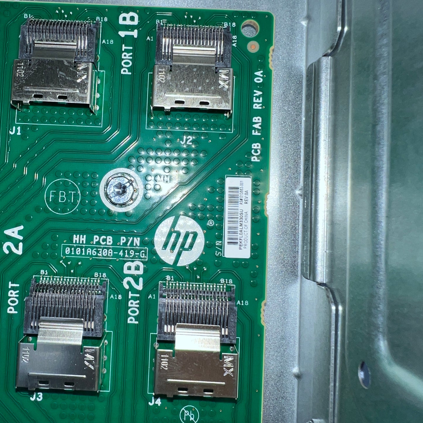 HP 854202-001 ASSY I/O MODULE X16 854415-001 013705-001 013663-001