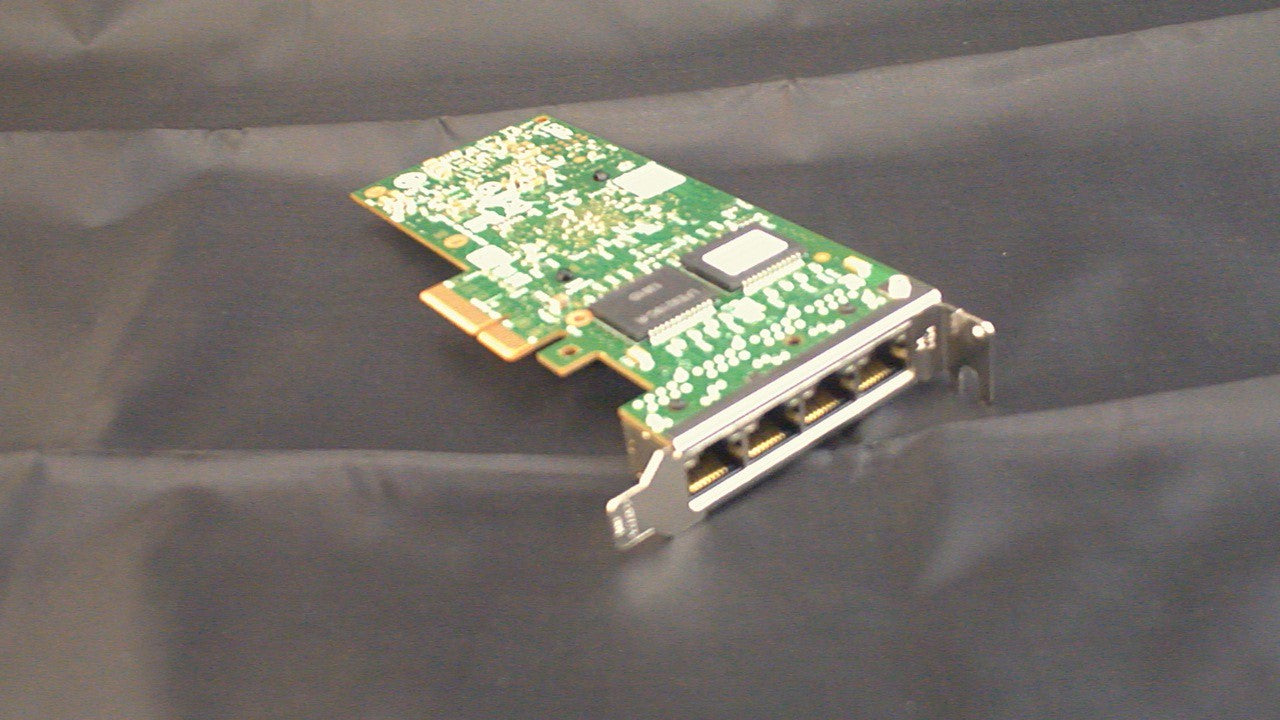 Dell 9YD6K Intel I350-T4 Quad-Port Low Profile  Network Adapter Used