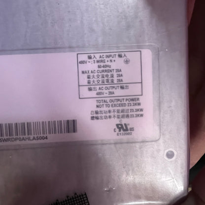 HPE Power Supply 480VAC 60A IP67 HSTNS-PR-38-E 880968-001 882024-301 882010-001