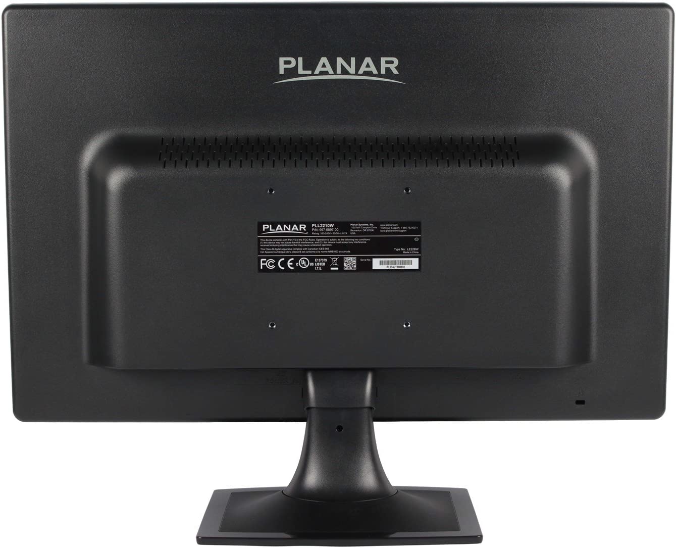 Planar PLL2210W 22-inch LCD Monitor 16:9 1920x1080 300 Nit Used Grade B