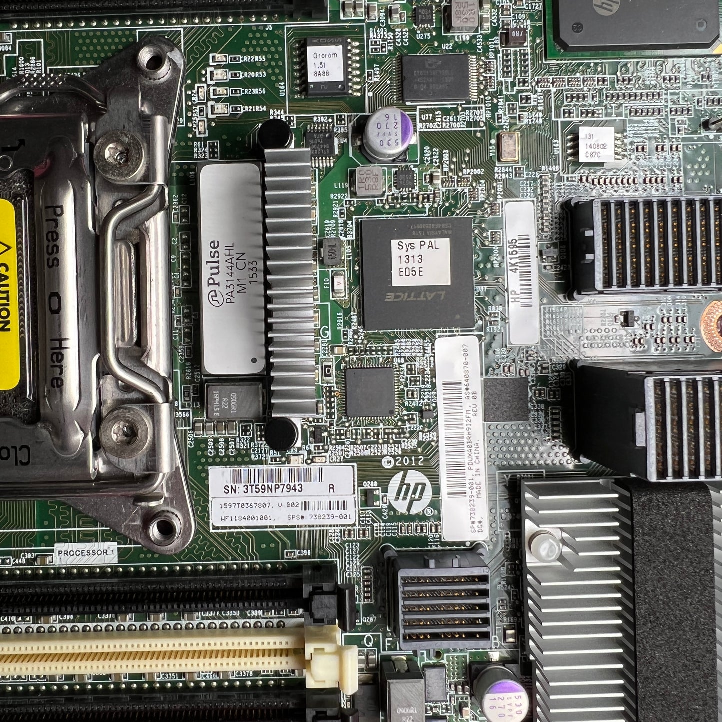 HP 738239-001 ProLiant BL460C Gen 8 System Motherboard