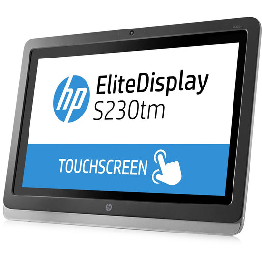 HP Elite S230tm 23" LED LCD Touchscreen Monitor - 16:9 - 7 ms E4S03AA#ABA Used GRADE A