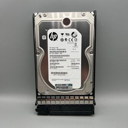 HP 3TB 7200rpm SAS 64MB Cache Hot Swap 6GB/s 507618-005 665507-003 625140-001