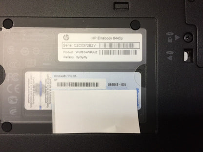 HP EliteBook 8440p 14" - i5 520M - 2 GB RAM - 250 GB HDD - Windows 7 Pro Used