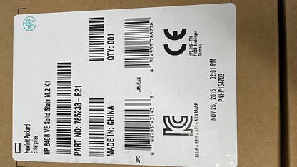 HP 64GB VE Solid State M.2 Kit 785233-B21 759504-001