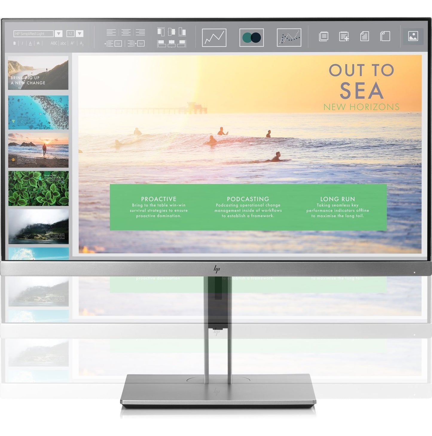 HP  E233 23-Inch Screen LED-Lit Monitor- Open Box