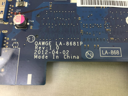 NEW-Lenovo Motherboard-QAWGE-LA-8681P-90000586